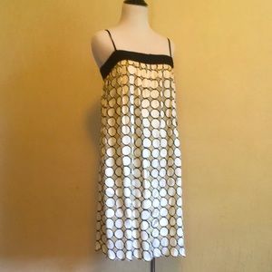 Beautiful Max Studio silk baby-doll shift dress